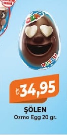 Şölen Ozmo Egg 20 Gr.
