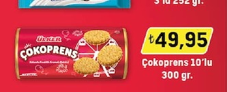 Ülker Çokoprens 10'Lu 300 Gr.