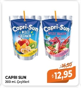 Capri Sun 200 Ml. Çeşitleri