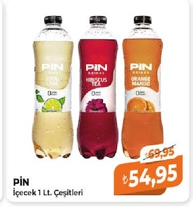 Pin İçecek 1 Lt. Çeşitleri