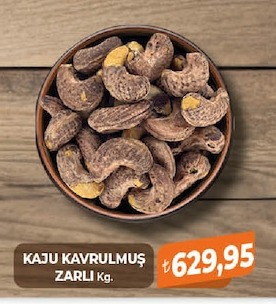 Kaju Kavrulmuş Zarli Kg.