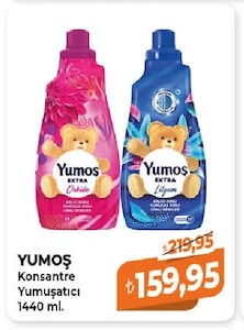 Yumoş Konsantre Yumuşatıcı 1440 Ml