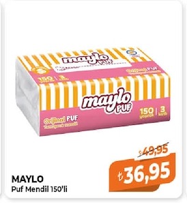 Maylo Puf Mendil 150'Li