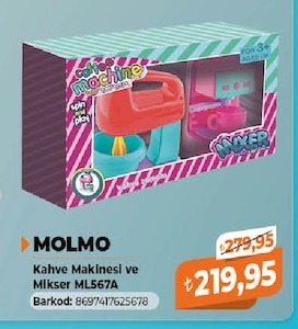 Molmo Kahve Makinesi Ve Mikser Ml567A