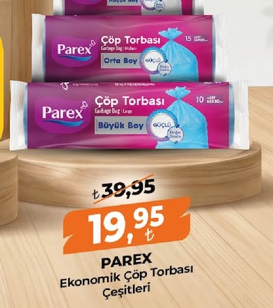 Parex Ekonomik Çöp Torbasi Çeşitleri