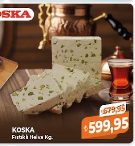 Koska Fıstıklı Helva Kg.