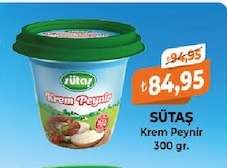 Sütaş Krem Peynir 300 Gr.