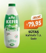 Sütaş Kaf Kefir 1 Lt. Sade