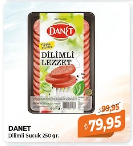 Danet Dilimli Sucuk 250 Gr.