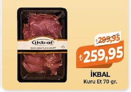 İkbal Kuru Et 70 Gr.