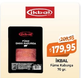İkbal Füme Kaburga 70 Gr.