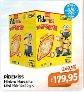 Pidemiss Minions Margarita Mini Pide 10X40 Gr.