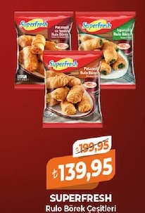 Superfresh Rulo Börek Çeşitleri