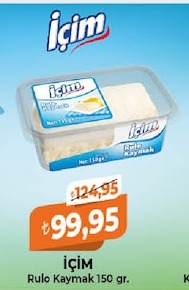 İçim Rulo Kaymak 150 Gr.