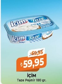 Içim Taze Peynir 180 Gr.