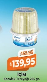 Içim Kozalak Tereyağı 225 Gr.