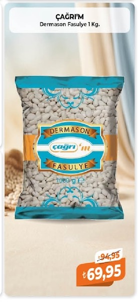 Çağri'M Dermason Fasulye 1 Kg.