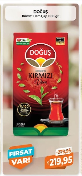 Doğuş Kirmizi Dem Çay 1000 Gr.