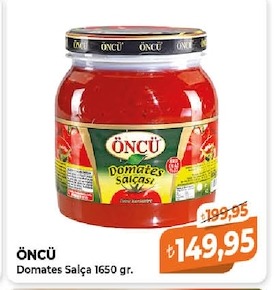 Öncü Domates Salça 1650 Gr.