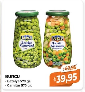 Burcu Bezelye 570 Gr.