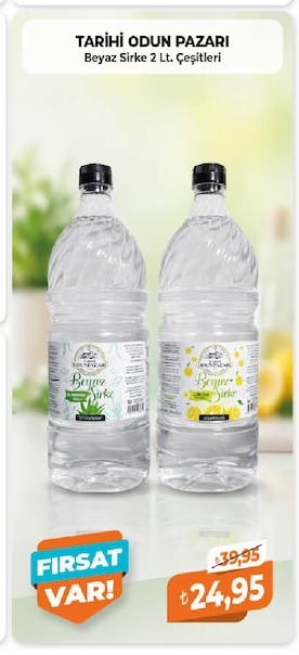 Tarihi Odun Pazari Beyaz Sirke 2 Lt. Çeşitleri