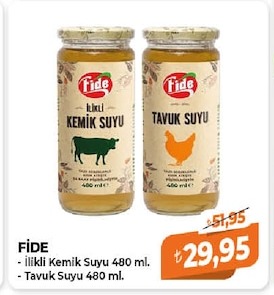 Fide İlikli Kemik Suyu 480 Ml