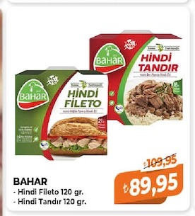 Bahar Hindi Fileto 120 Gr.