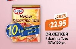Dr.Oetker Kabartma Tozu 10'Lu 100 Gr.