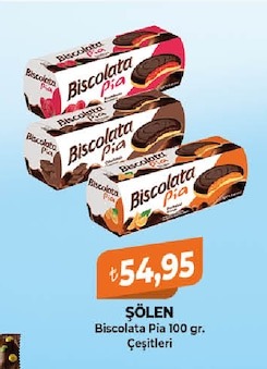 Şölen Biscolata Pia 100 Gr.