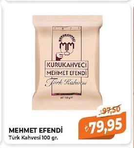 Mehmet Efendi Türk Kahvesi 100 Gr.