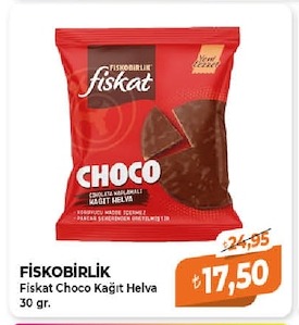 Fiskobirlik Fıskat Choco Kağıt Helva 30 Gr.