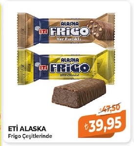 Eti Alaska Frigo Çeşitlerinde