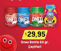 Oneo Bottle 60 Gr. Çeşitleri