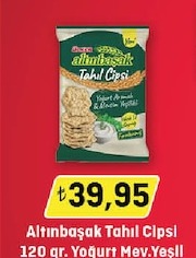 Altınbaşak Tahıl Cipsi 120 Gr. Yoğurt Mev.Yeşli