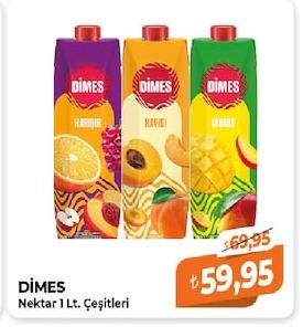 Dimes Nektar 1 Lt. Çeşitleri