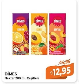 Dimes Nektar 200 Ml. Çeşitleri