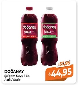 Doğanay Şalgam Suyu 1 Lt. Acılı / Sade