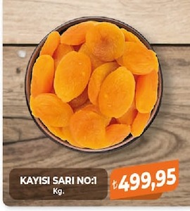 Kayısı Sarı No:1 Kg.