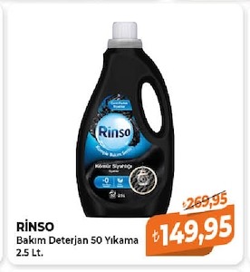 Rinso Bakım Deterjan 50 Yıkama 2.5 Lt.