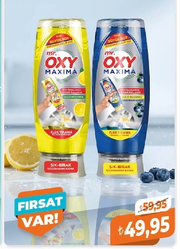 Mr. Oxy Maxima Bulaşık Deterjanı