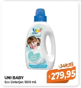 Uni Baby Sıvı Deterjan 1500 Ml.
