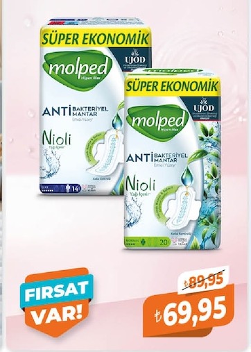 Molped Anti Bakteriyel Mantar Nıoli