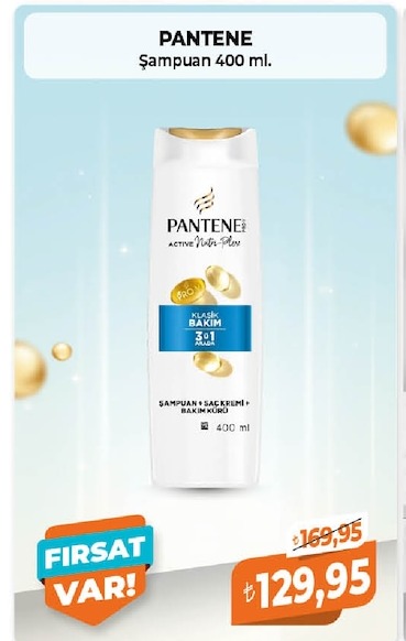 Pantene Şampuan 400 Ml