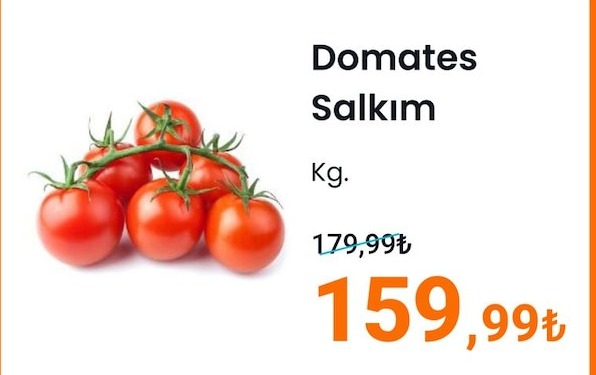 Domates Salkım Kg.