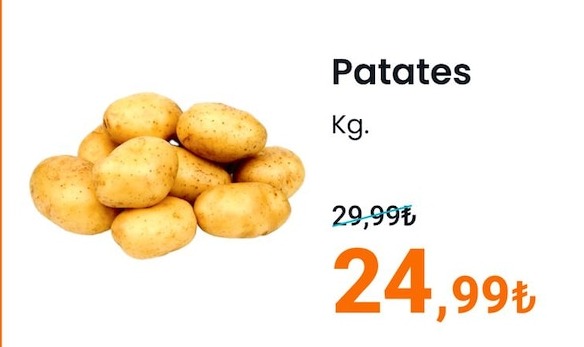 Patates Kg.