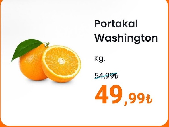 Portakal Washington Kg.