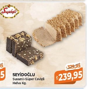 Seyidoğlu Susamlı-Süper Cevizli Helva Kg.