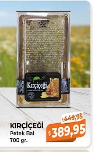 Kirçiceği Petek Bal 700 Gr.