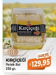 Kırçiçeği Petek Bal 230 Gr.