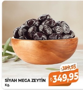 Siyah Mega Zeytin Kg.
